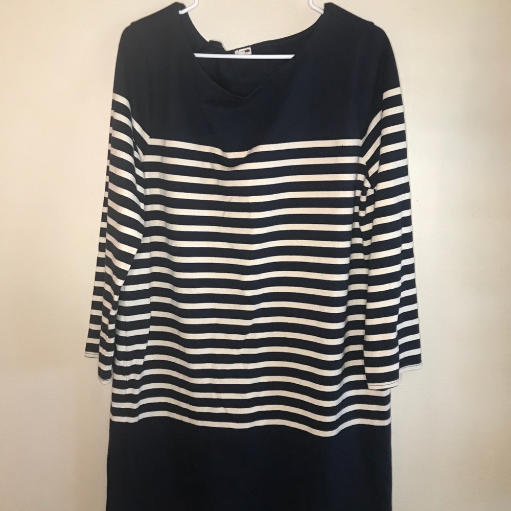Jcrew striped dress
